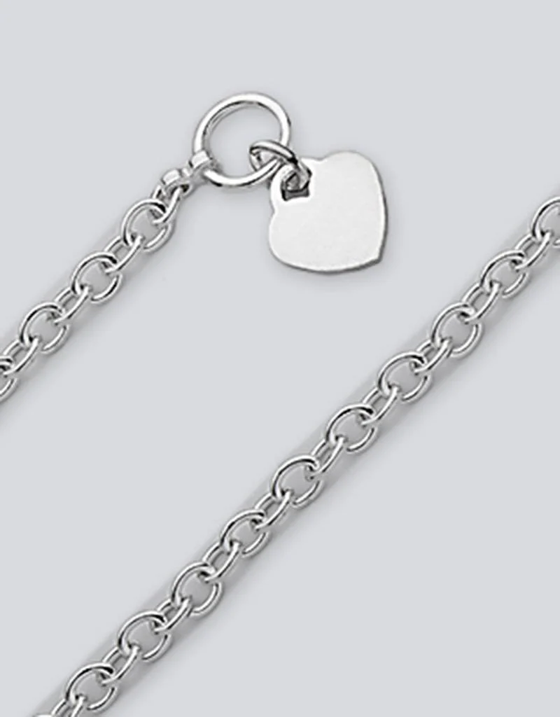 OVAL LINK 150 W HEART -  16"