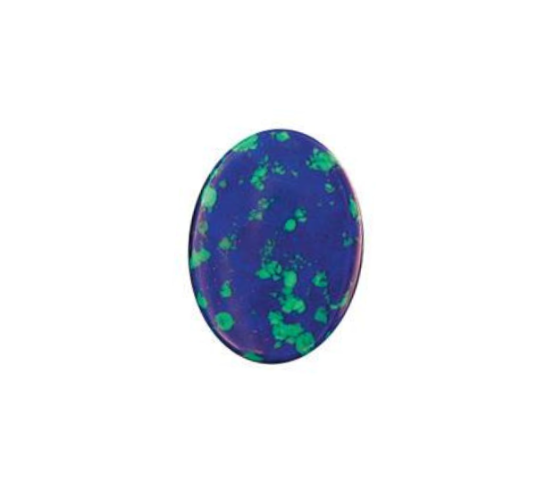 Azurite Malachite - 10mm Triangle