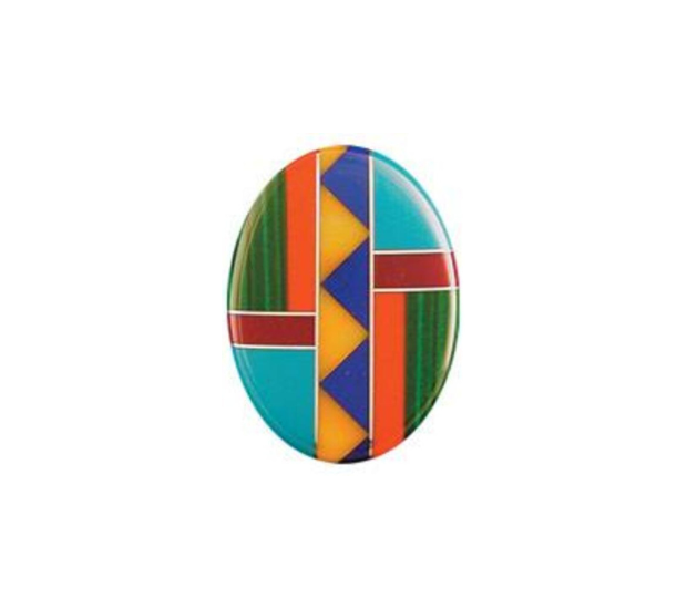 Fancy Inlay - 10x14 Oval