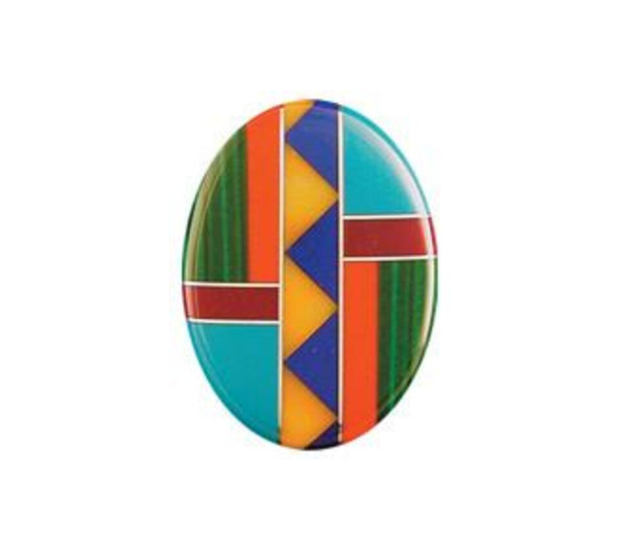 Fancy Inlay - 30x40 Oval
