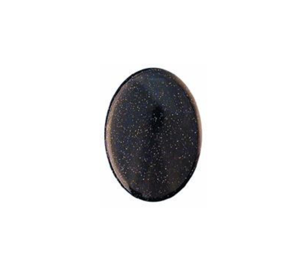 Goldstone Blue - 4x6 Oval