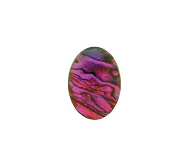 Purple Paua Shell Oval High Quality Cabochon Calibrated - 4x6