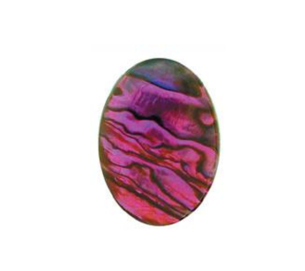 Purple Paua Shell Long Oval High Quality Cabochon Calibrated -  6x18
