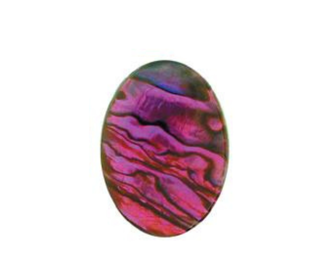 Purple Paua Shell Tear High Quality Cabochon Calibrated -  10x15