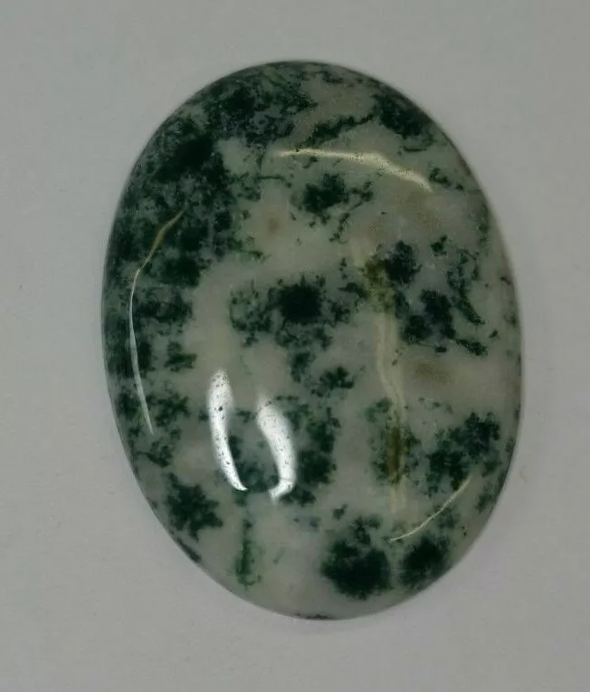 18x25mm Natural Tree Agate Calibrated Oval Cabochon Gemstones Gems Cab Jewelry