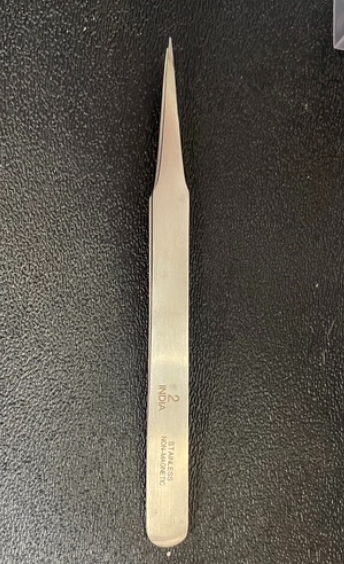 Tweezer Antimagnetic - Stainless Steel